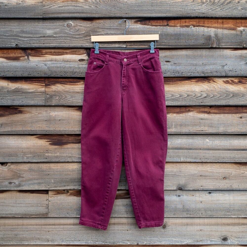 Gitano Vintage Maroon High-Rise Jeans 27”